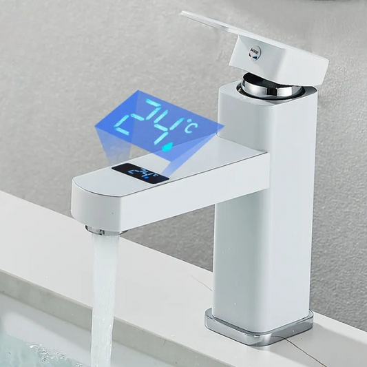 Smart Bathroom Faucet WIth Temperature Display