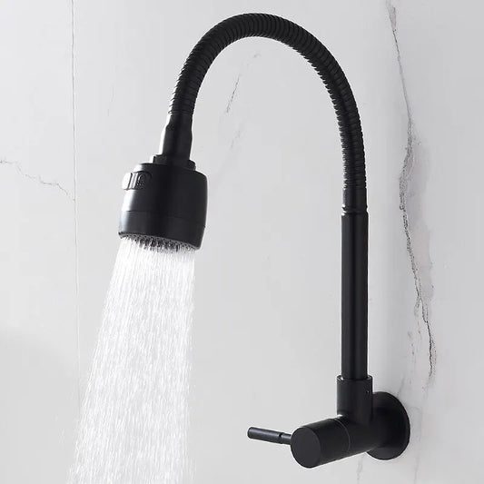 Wall Mounted Stainless Steel Faucet