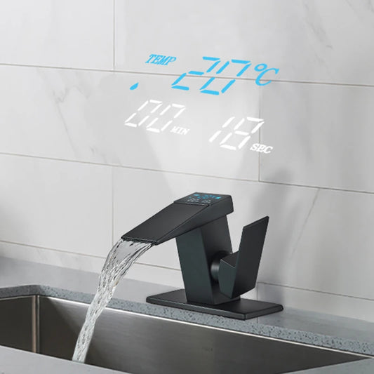 Smart Bathroom Faucet With Fountain Effect